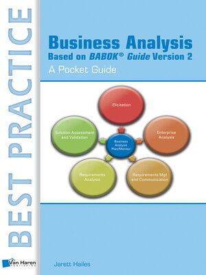 cover image of Business Analysis Based on BABOK&#174; Guide Version 2--A Pocket Guide